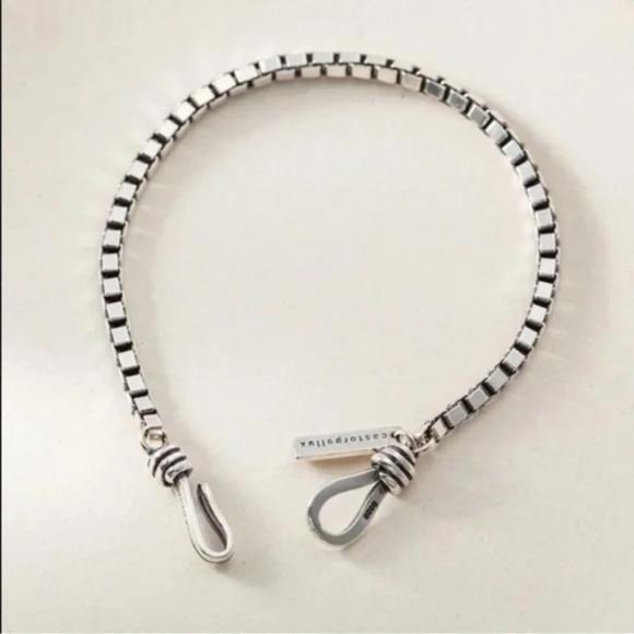 “7” NEW 925 STERLING SILVER CHAIN BRACELET - Picture 3 of 7